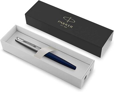 Parker Jotter Fountain Pen, Medium Point Blue Ink, Choose Body and Trim Color