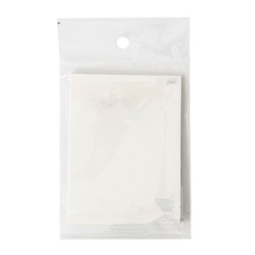 50Pcs/set Waterproof PET Transparent Sticky Notes Memo Pad Stickers For Office - Picture 6 of 7