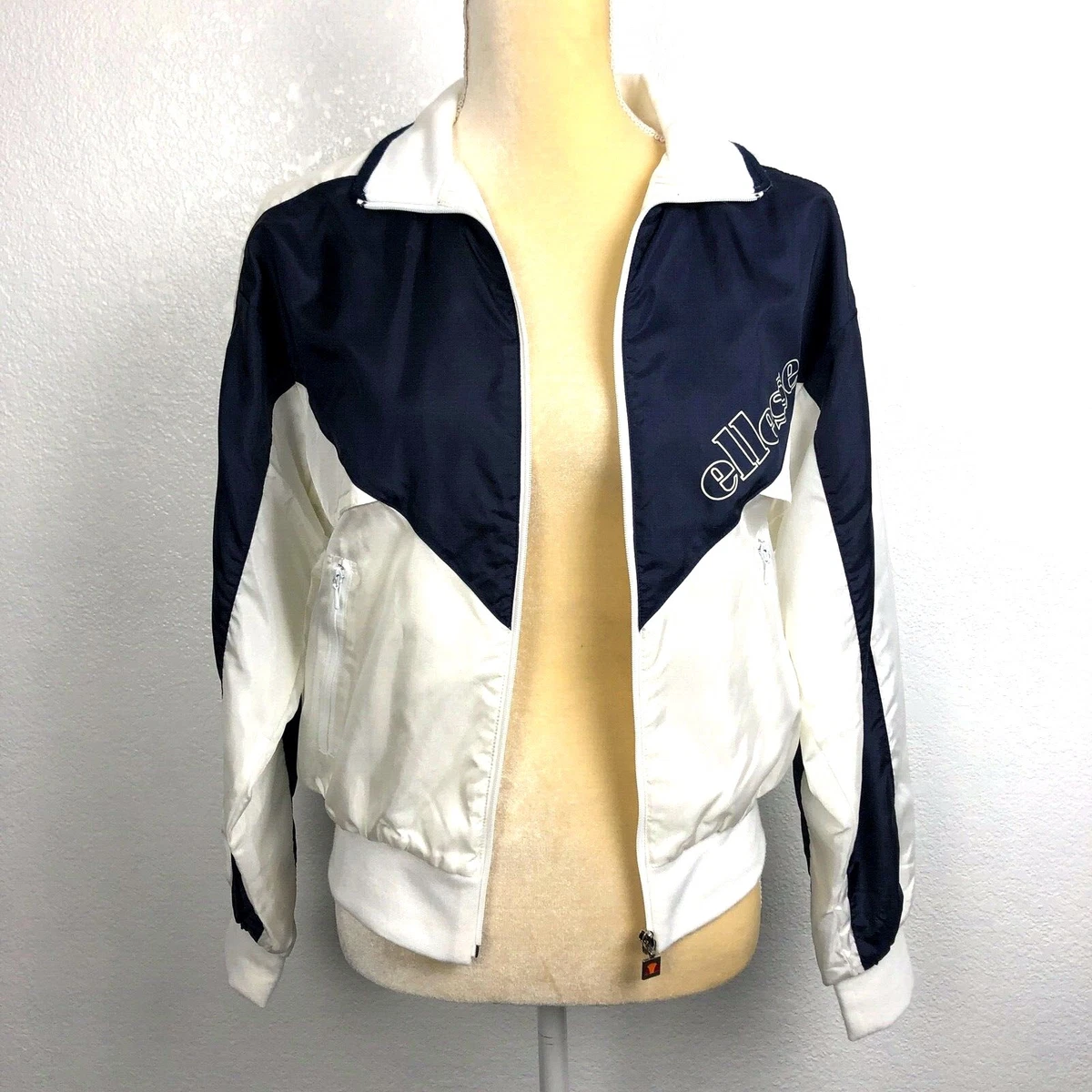 Vtg Ellesse Womens Wind Up Windbreaker Size From Japan RARE | eBay