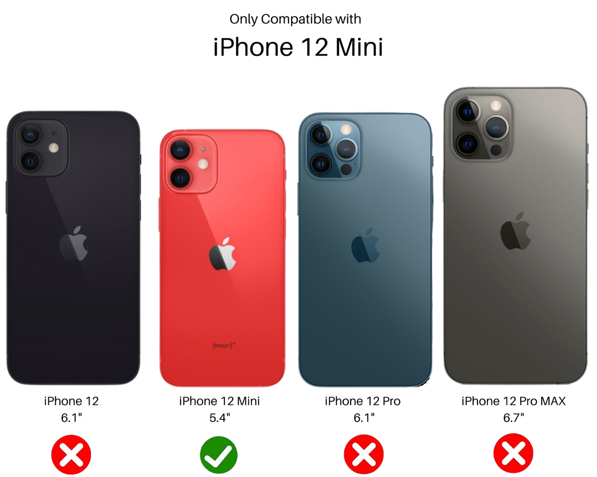 Apple iPhone 12 mini Clear Case with MagSafe - Clear (MHLL3ZM/A