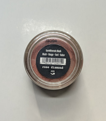 NEW Bare Minerals Loose Powder Blush ROSE DIAMOND 45329 .02 OZ 57g NO box