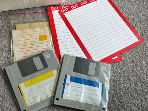 Assortment Data Life / Verbatim etc Floppy Discs / Software in ABA storage case - Picture 6 of 7