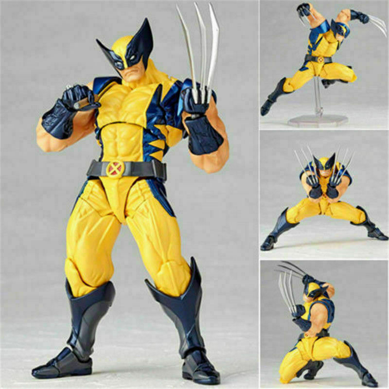 Hot Kaiyodo Revoltech Amazing Yamaguchi Wolverine Action Figure X