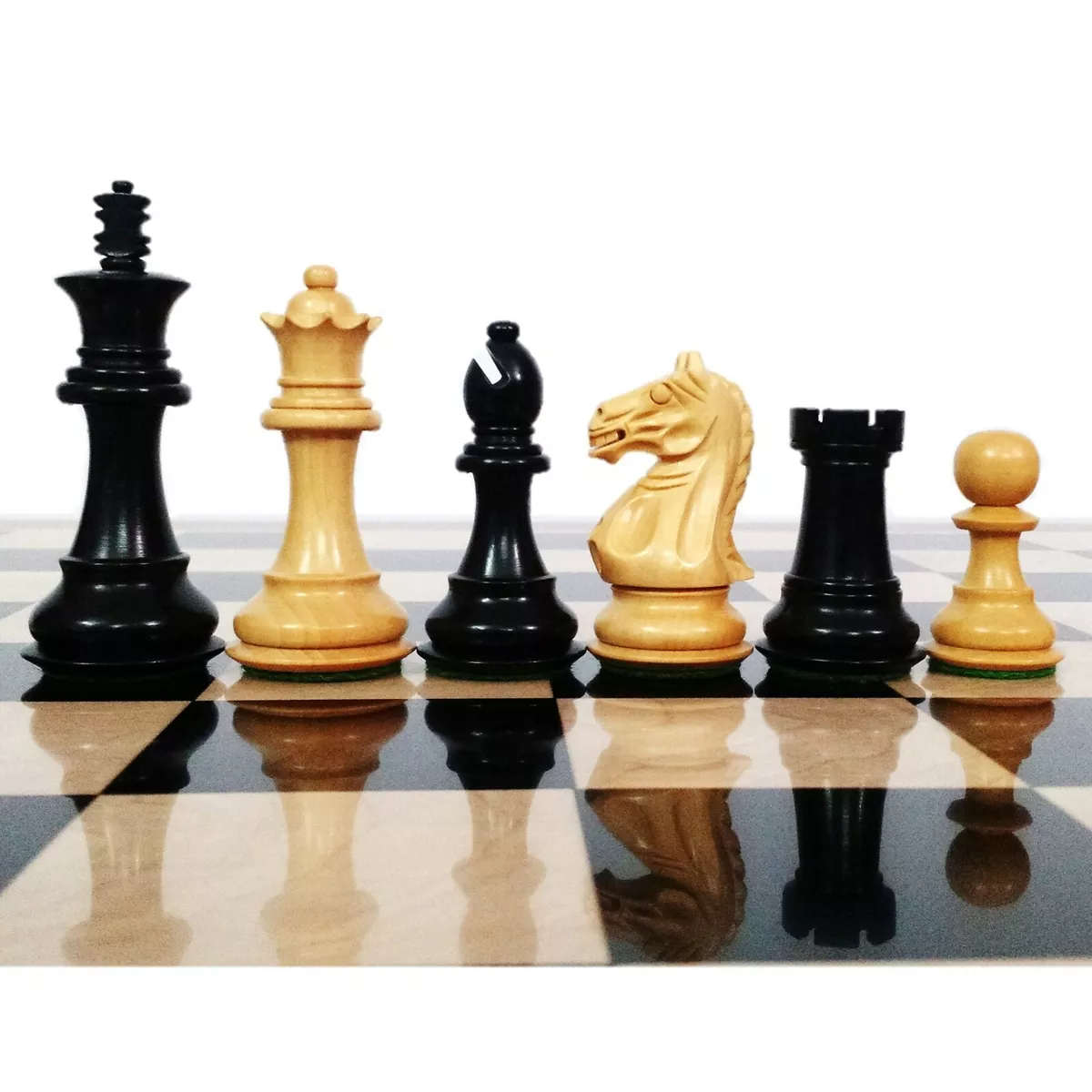 Pair of Black 6 Ceramic Chess Pieces Castles Rooks