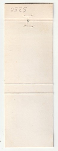 MATCHBOOK COVER - SPEED SERVICE COURIERS - DELIVERY - WASHINGTON D.C. - Picture 3 of 3