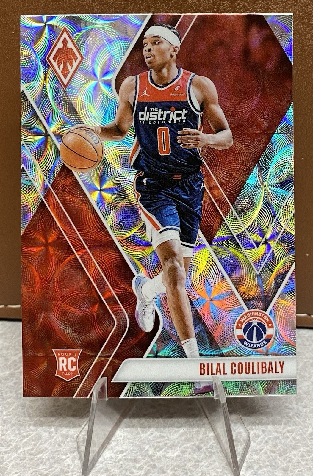 2023-24 Panini Phoenix International Prizm Rookies #285 Bilal Coulibaly Wizards