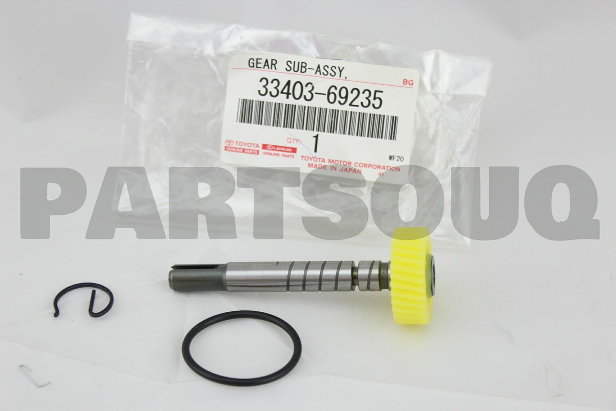 たらば 3340369235 Genuine Toyota GEAR SUB-ASSY, SPEEDOMETER DRIVEN