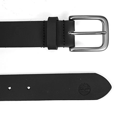 Cinturón de cuero clásico con hebilla de 35 mm para hombre para jeans Foto 4 de 4