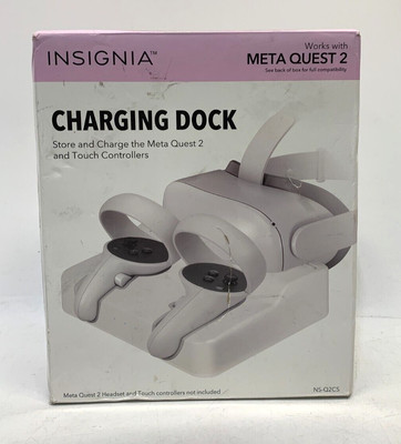 Insignia - Oculus Quest 2 Charge Station - White (NS-Q2CS)
