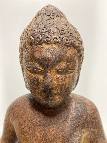 VTG. Design Tibetan Buddhism Buddha Pottery Decor. Statue - Picture 6 of 11
