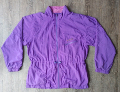Vintage LL Bean Jacket Womens Large Windbreaker South West Anorak Cinch Waist