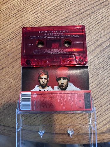 RARE Twenty One Pilots Blurryface Cassette Red - Picture 3 of 3