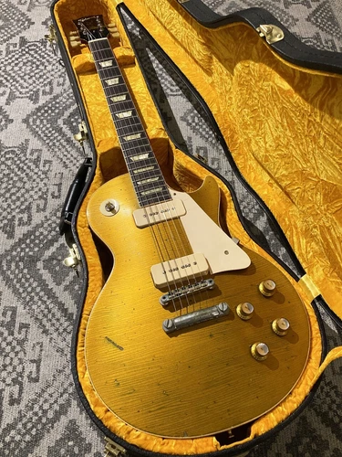 Gibson Custom Shop 50th Anniversary 1968 Les Paul Gold Top Heavy Aged