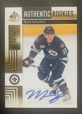 2011-12 SP Authentic Rookies Game Used Mark Scheifele Rookie RC Mint Auto /50