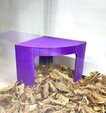 Reptile Hide Corner Enclosure Decor Reptile Tank Enrichment Decoration Supplies