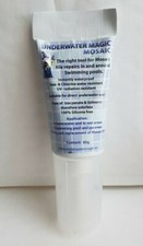 Underwater Magic - UNDERWATER Pool Spa Adhesive & Sealant - White  60g tube