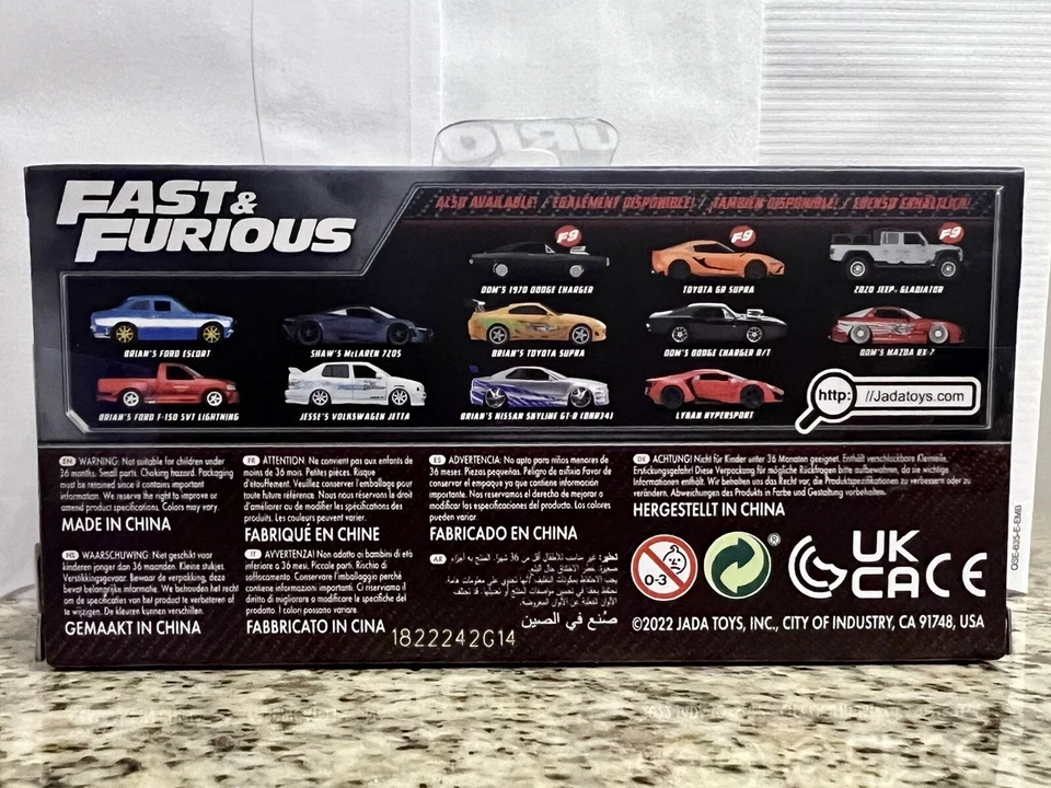 Camión camioneta Jada Fast & Furious Brian's Ford F-150 Lightning 1/32 juguete NUEVO Foto 2 de 2