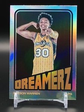 2023 Topps Chrome OTE Basketball #TB72-18 Bryson Warren Refractor Dreamerz