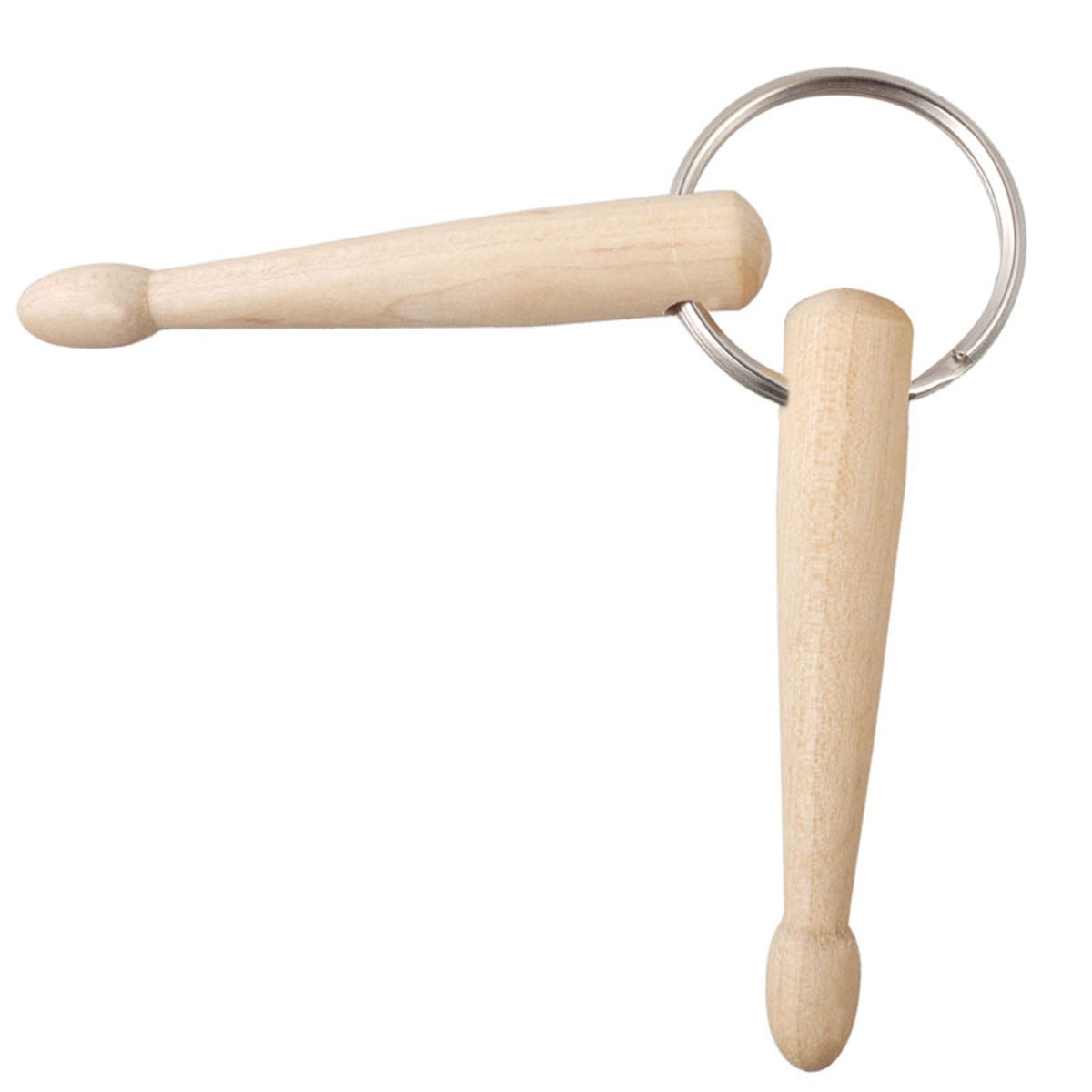 Keychain Mini Drum Sticks Bag Pendant Maple Wood Drumsticks Key Ring