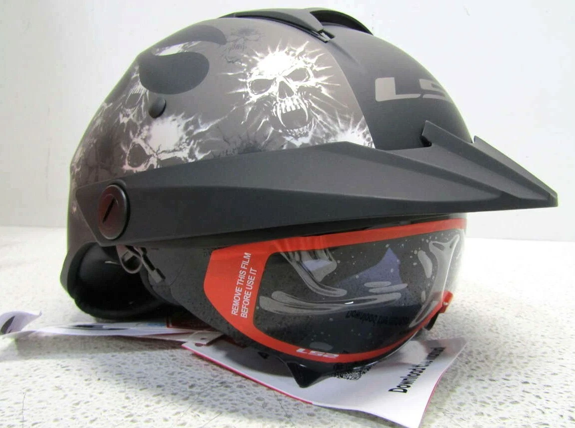Ls2 rebellion hotsell bones helmet