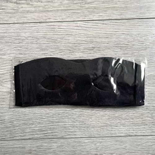 Party Costume Eye mask Zorro Black Bandit Mask fabric Party dress mask - Picture 4 of 5