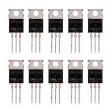 BOJACK IRF3205 MOSFET Transistors 110A 55V N-Channel Power MOSFET TO-220AB Pa...