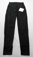 Yelete Active Women's Soft Activewear Leggings With Pockets SG4 Black Small NWT