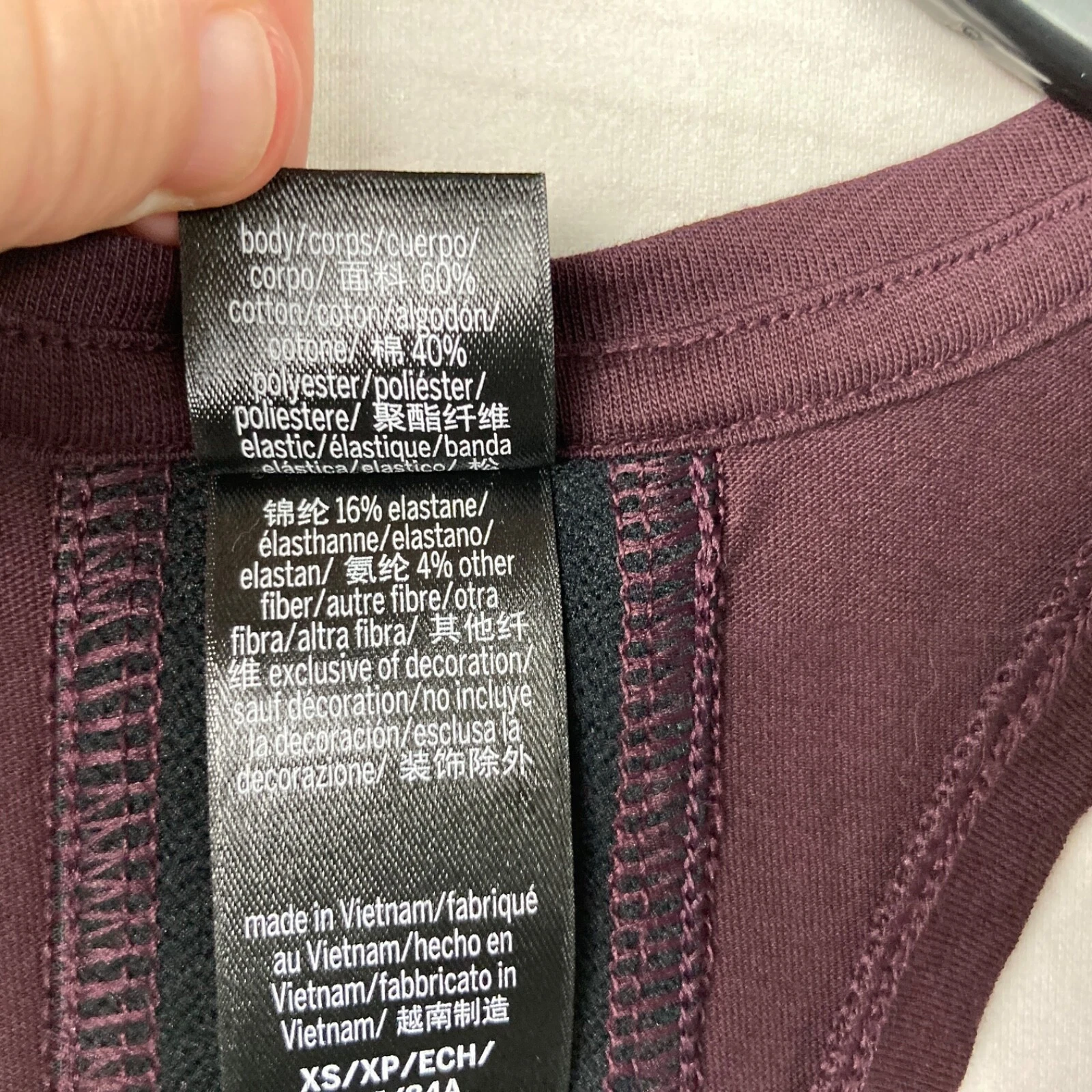 victoria-secret-vs racerback graphic open back solid tank-top