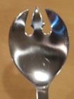 Vintage Salad Serving Set Wood Handles Spoon Fork Japan Stainless Steel MCM — photo 9