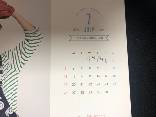 BTS 2015 Season's Greetings BANGTAN BOYS Full Set CD+Calendar+Etc Used products - Picture 12 of 24