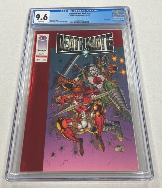 Deathmate Red Issue #nn Red Foil Edition Image 1993 CGC Graded 9.6 Comic Book Klasyczny, 100% nowy