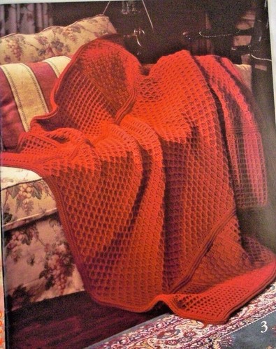 Decorator Throws to Crochet - Patrons 599 - 7 Crochet Patterns - Picture 4 of 8