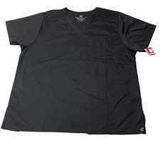 WonderWink Workflex Unisex Classic Fit Scrub Top Large Pocket New