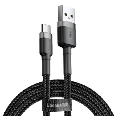 Baseus Cafule Kabel - Strapazierfähiges Nylonkabel USB / USB-C QC3.0 2A 2M