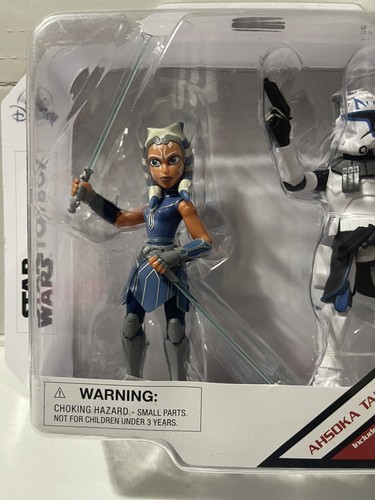 Disney Star Wars Toybox - Ahsoka Tano y Capitán Rex (#22) Figuras de acción nuevas - Imagen 3 de 4