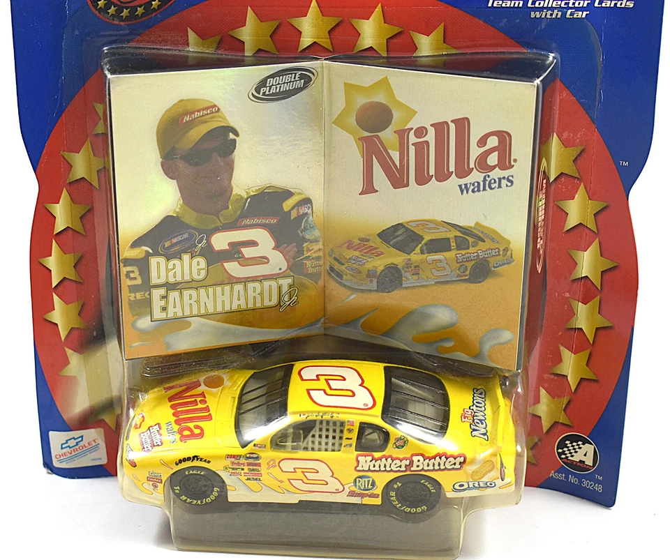 Dale Jr. #3 Nilla Wafer Nabisco 2001 Chevy Winner's Circle NASCAR 1/43 Diecast - Image 2 of 4