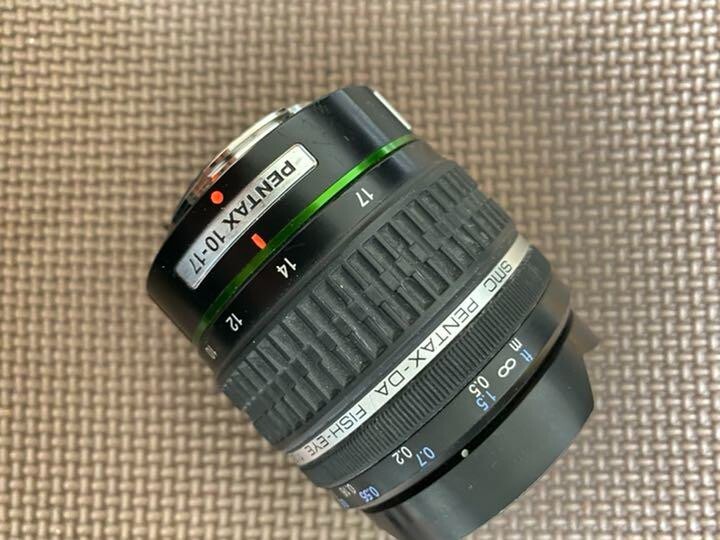 PENTAX DA 10-17mm F3.5-4.5 ED (IF) Fisheye Lens - Black