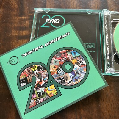 Rykodisc 20th Anniversary, 2 Discs, #1367, in Embossed Box w
