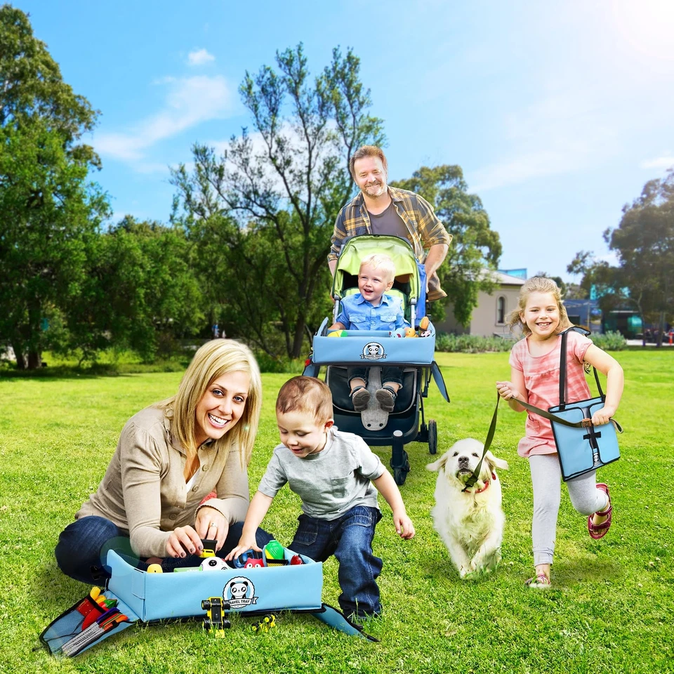 Kinder Knietablett Reisetisch mit 5 Bilder+6 Pinsel - Zeichnung auf Waschbar ... - Bild 3 von 4