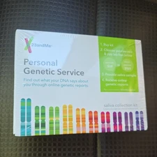 23andMe RUXX-00-N06 Personal Genetic Service - Saliva Collection Kit