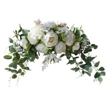H S BRIDAL Wedding Arch Flowers 30 Inch Rustic Artificial Floral Swag Decor