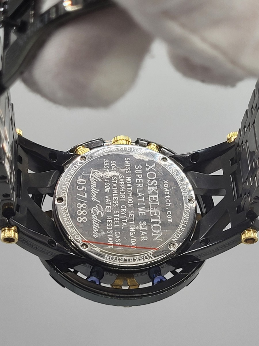 😍 [New] XOSKELETON Superlative Star Blue Sapphire Watch Limited