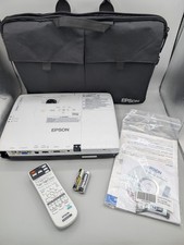 Epson PowerLite 1771W LCD Portable Projector, Carrying Case  Accessories