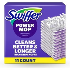 PowerMop Multi-Surface Mopping Pad Refills for Floor Cleaning, 11 Count,