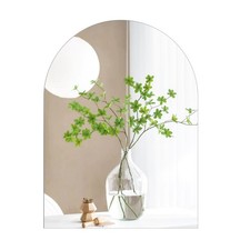 14x12 Inch Small Arched Bathroom Wall Mirror Vanity Washroom Bedroom Display