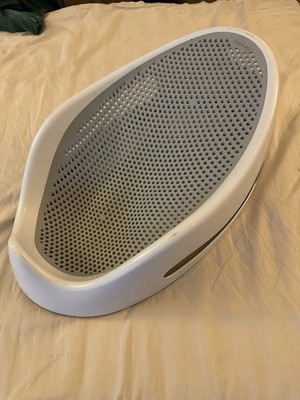 Angelcare Bath Support Baby Bath Seat White Gray Mesh MPN ST-01-RU-US