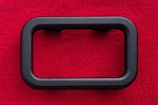 TELAIO MANIGLIA PORTA MERCEDES G GE GD NERO W460 W461 BLACK DOOR HANDLE LUNETTA