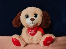 HugFun Plush Puppy Dog With Lights And Song
