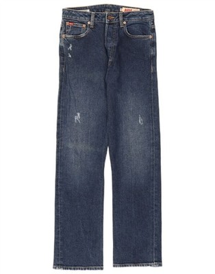 Rifle Damen Amanda Straight Jeans W26 L28 dunkelblau Baumwolle TV01