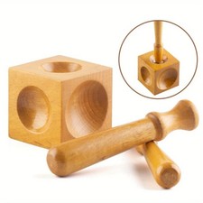 Jewelry Accessories Square Tool Bench Block Doming Block Tool Dapping Made Tool